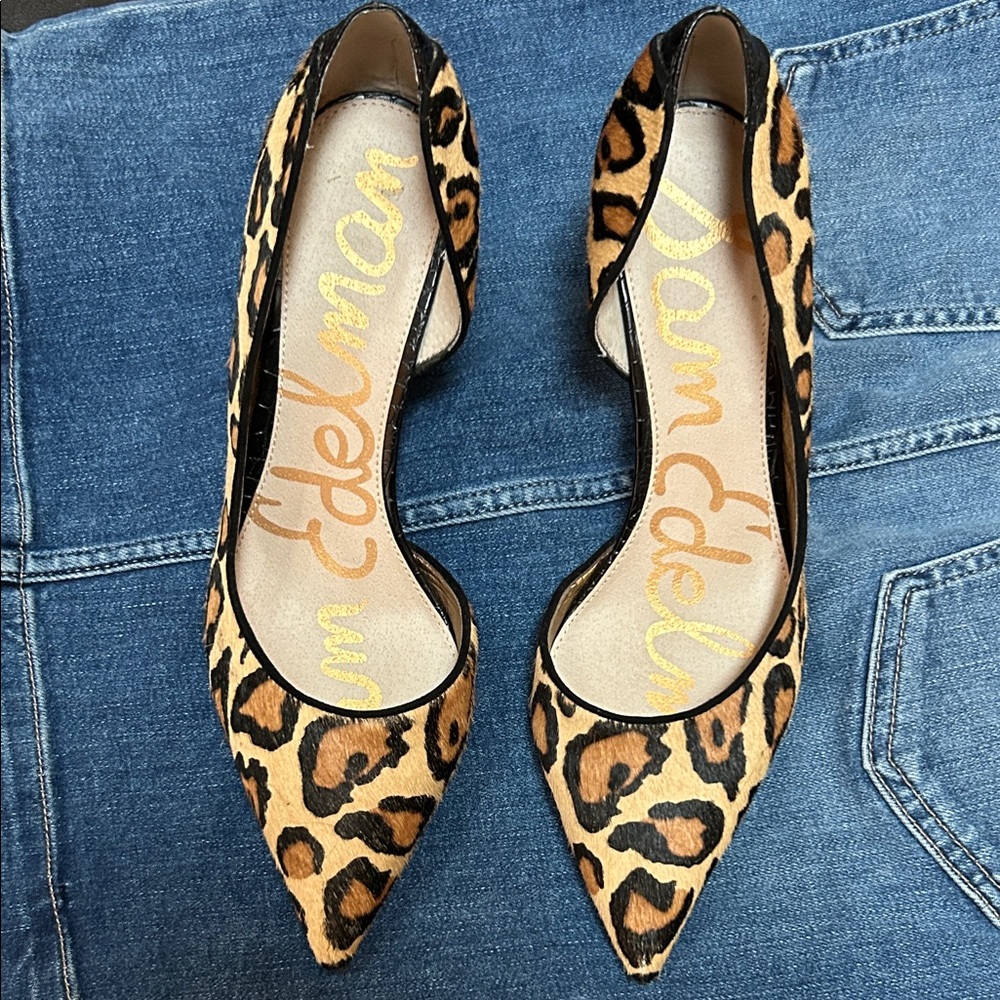 Sam Edelman Leopard Print Flats